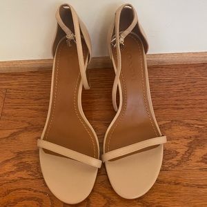 Coach open-toe stilettos - Size 8